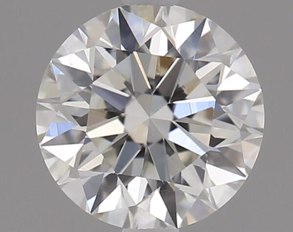 0.5 Carat, Natural White, Round Diamond ~ H Colour, VS2 Clarity