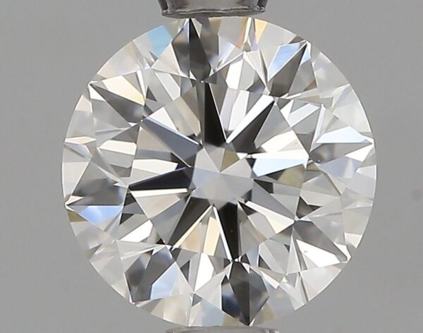 1.02 Carat, Natural White, Round Diamond ~ H Colour, VS2 Clarity