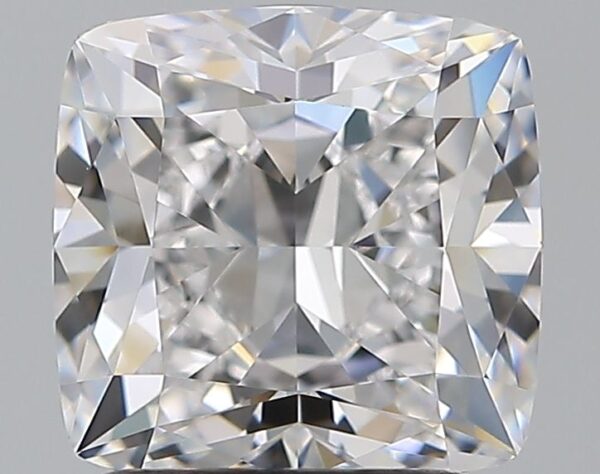 2.01 Carat, Natural White, Cushion Brilliant Diamond ~ D Colour, VS1 Clarity