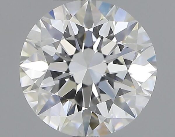 0.6 Carat, Natural White, Round Diamond ~ G Colour, SI1 Clarity