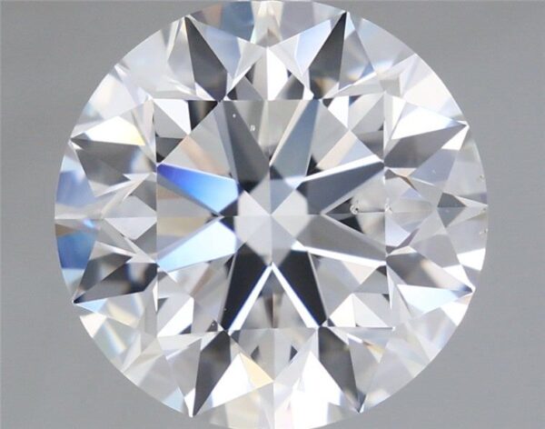 4.02 Carat, Natural White, Round Diamond ~ D Colour, SI1 Clarity