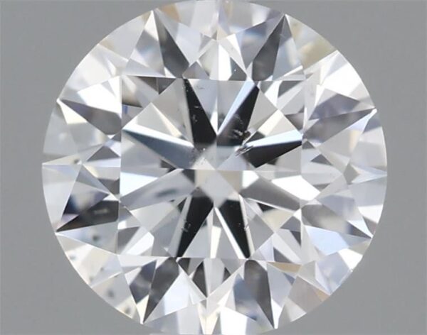 0.56 Carat, Natural White, Round Diamond ~ H Colour, SI1 Clarity