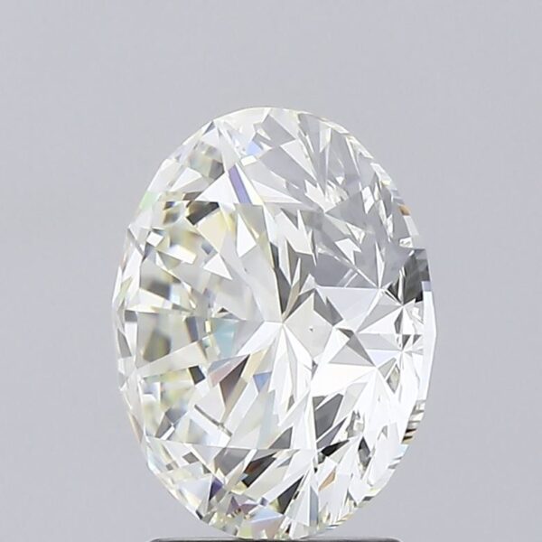 3.81 Carat, Natural White, Round Diamond ~ J Colour, VVS1 Clarity