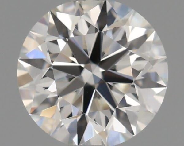 0.63 Carat, Natural White, Round Diamond ~ H Colour, VS1 Clarity