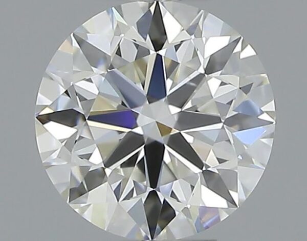 0.57 Carat, Natural White, Round Diamond ~ H Colour, SI1 Clarity