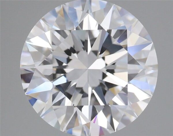 3.35 Carat, Natural White, Round Diamond ~ D Colour, IF Clarity