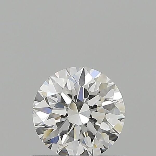 0.5 Carat, Natural White, Round Diamond ~ G Colour, VVS1 Clarity