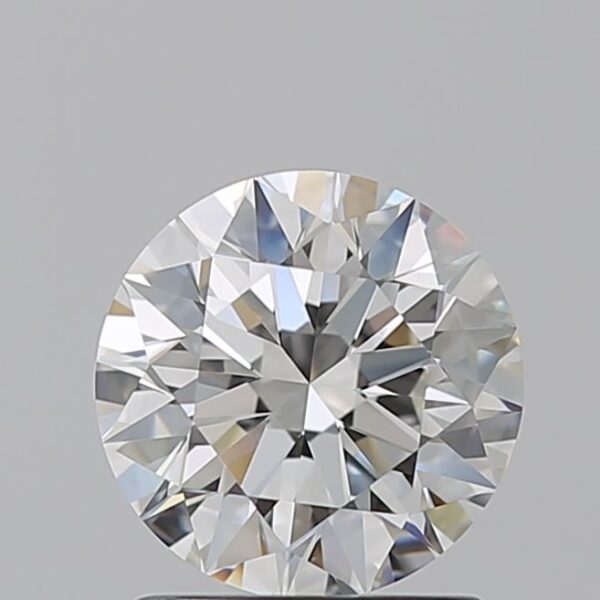 1.52 Carat, Natural White, Round Diamond ~ H Colour, VVS1 Clarity