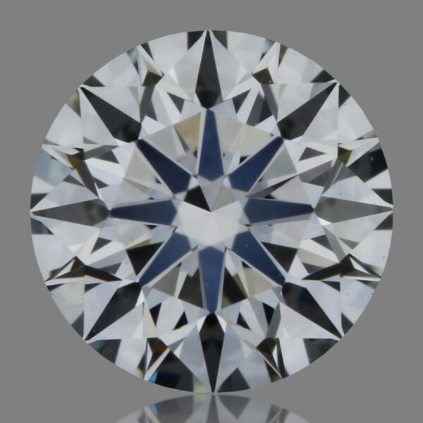 0.57 Carat, Natural White, Round Diamond ~ E Colour, VVS2 Clarity