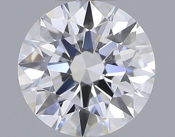 0.81 Carat, Natural White, Round Diamond ~ D Colour, VS1 Clarity