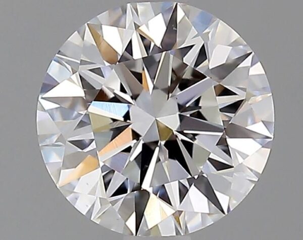 1.12 Carat, Natural White, Round Diamond ~ E Colour, VS2 Clarity