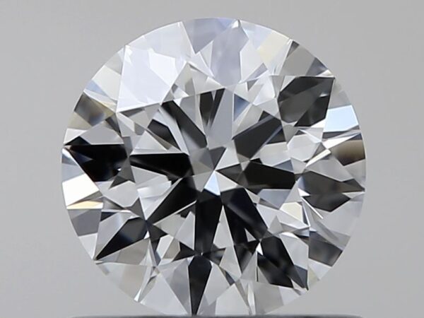 0.6 Carat, Natural White, Round Diamond ~ H Colour, VVS2 Clarity