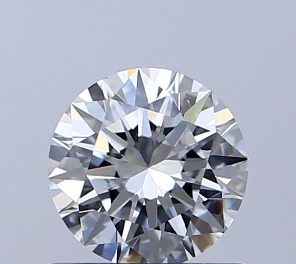 0.7 Carat, Natural White, Round Diamond ~ E Colour, VS2 Clarity