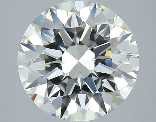 4.01 Carat, Natural White, Round Diamond ~ I Colour, VS1 Clarity