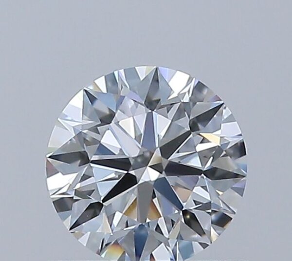 0.52 Carat, Natural White, Round Diamond ~ E Colour, VS1 Clarity