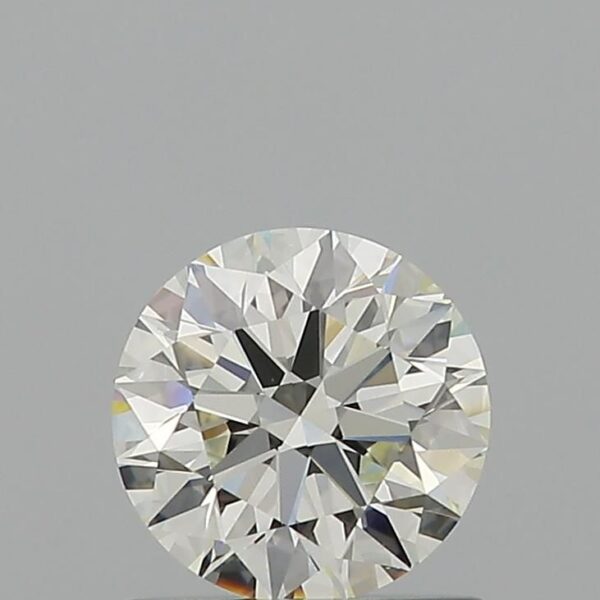 0.9 Carat, Natural White, Round Diamond ~ J Colour, VVS1 Clarity