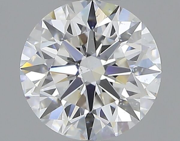 1 Carat, Natural White, Round Diamond ~ E Colour, SI1 Clarity