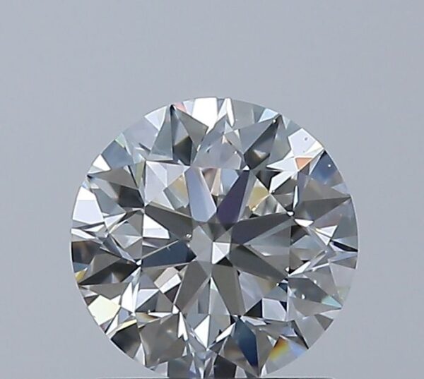 1 Carat, Natural White, Round Diamond ~ E Colour, VS2 Clarity