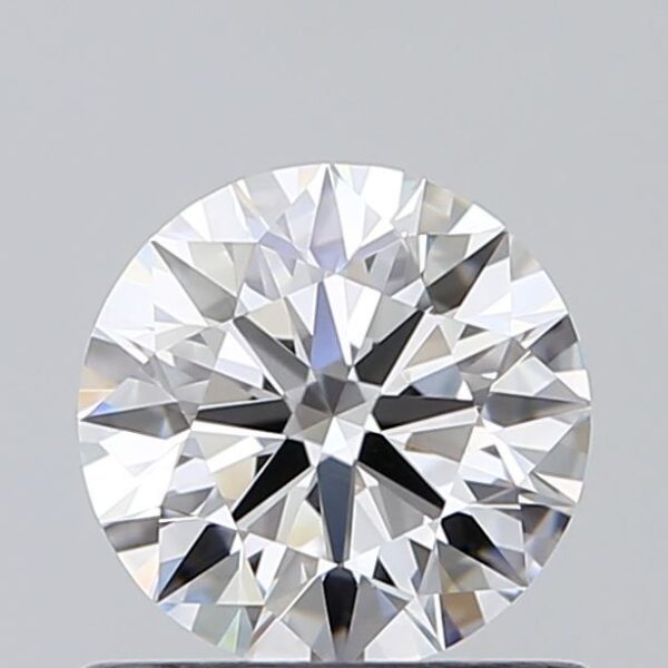 0.7 Carat, Natural White, Round Diamond ~ D Colour, VVS1 Clarity