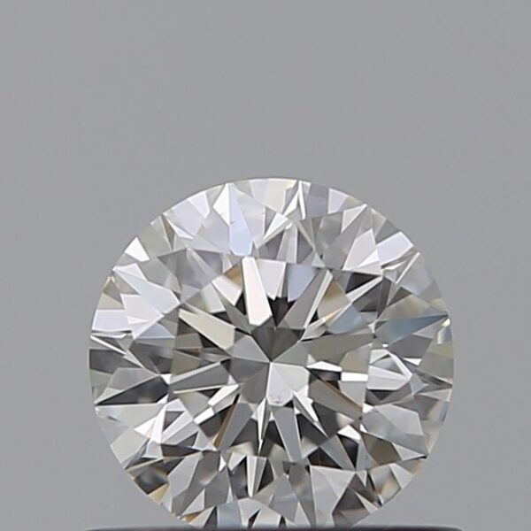 0.55 Carat, Natural White, Round Diamond ~ H Colour, VS1 Clarity