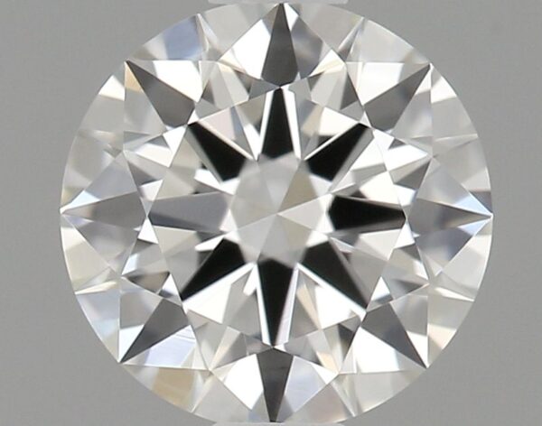 0.58 Carat, Natural White, Round Diamond ~ I Colour, VVS2 Clarity