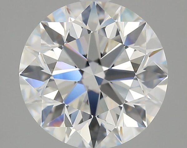 2.91 Carat, Natural White, Round Diamond ~ G Colour, IF Clarity