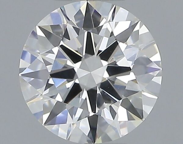 0.7 Carat, Natural White, Round Diamond ~ G Colour, VS2 Clarity