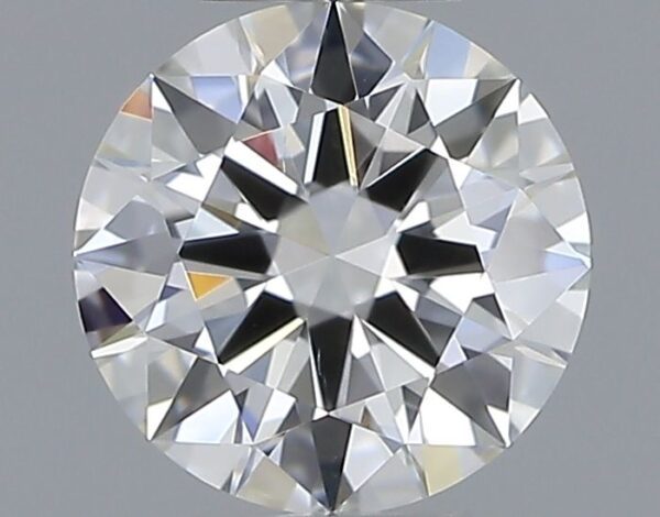 0.5 Carat, Natural White, Round Diamond ~ G Colour, VS2 Clarity