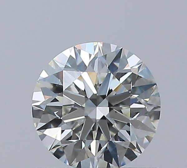 0.61 Carat, Natural White, Round Diamond ~ I Colour, SI1 Clarity