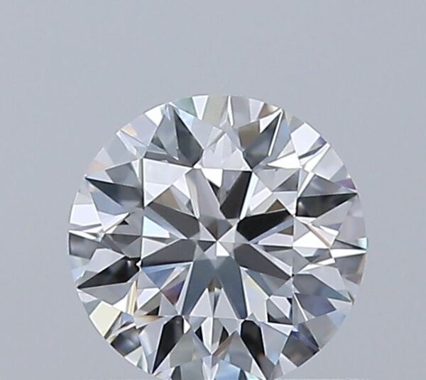 0.5 Carat, Natural White, Round Diamond ~ E Colour, VS2 Clarity