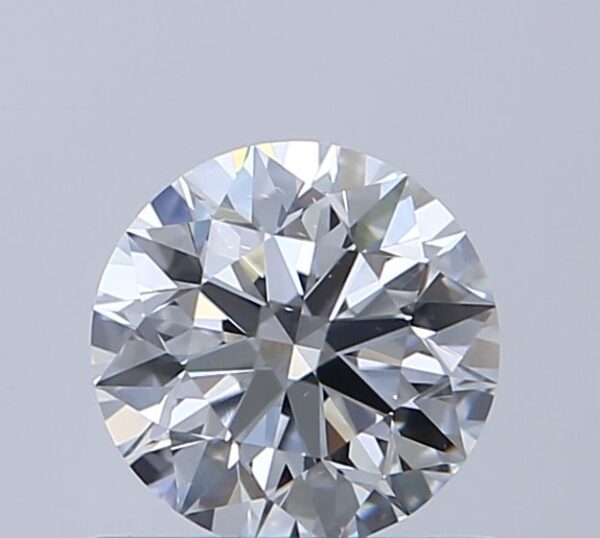 0.65 Carat, Natural White, Round Diamond ~ F Colour, VS2 Clarity