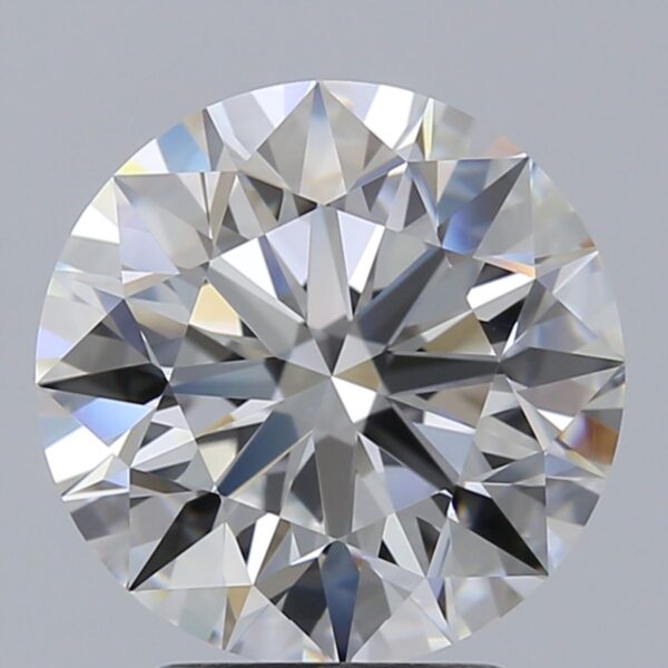 3.01 Carat, Natural White, Round Diamond ~ D Colour, VVS2 Clarity