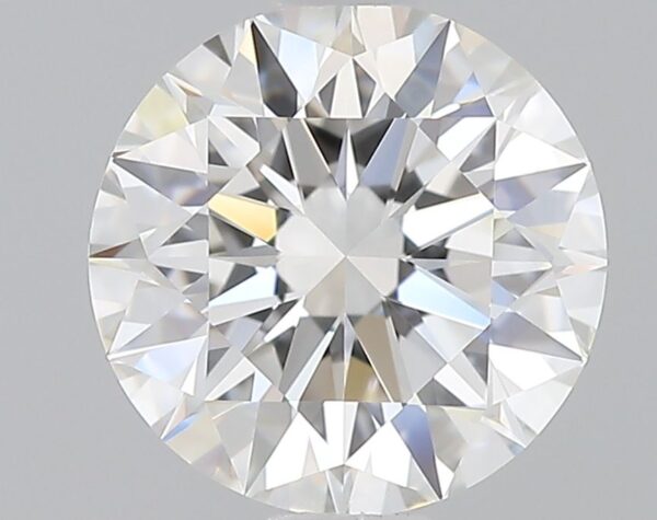 0.82 Carat, Natural White, Round Diamond ~ D Colour, VVS2 Clarity