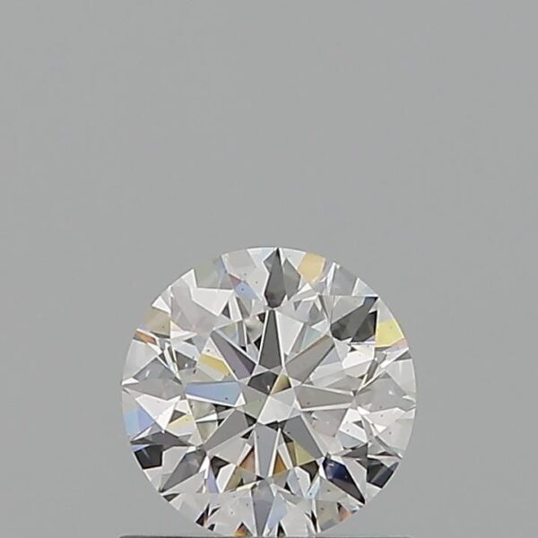 0.8 Carat, Natural White, Round Diamond ~ F Colour, SI1 Clarity