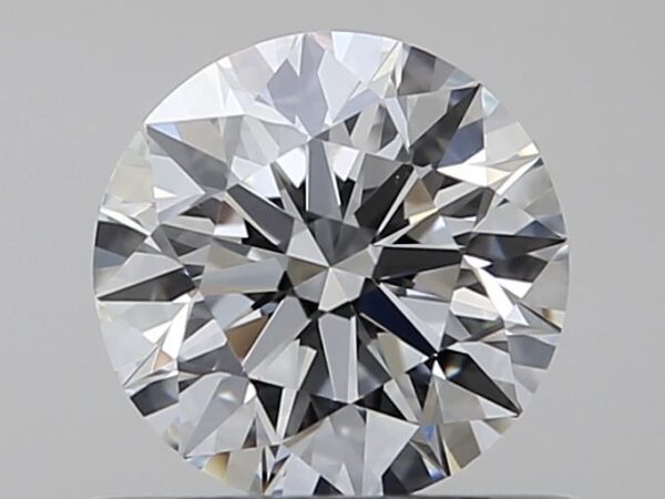 0.51 Carat, Natural White, Round Diamond ~ H Colour, VS1 Clarity