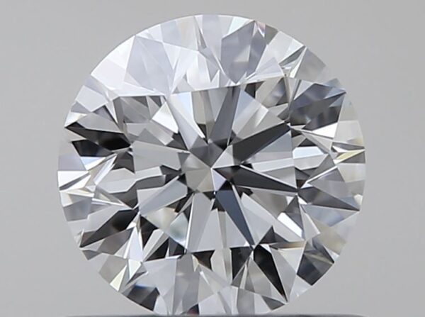 0.55 Carat, Natural White, Round Diamond ~ G Colour, VS1 Clarity