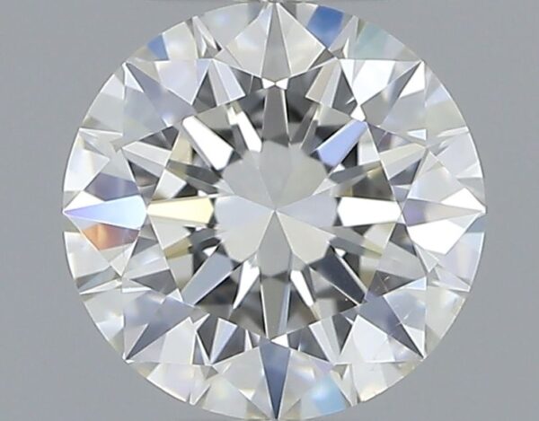 0.5 Carat, Natural White, Round Diamond ~ H Colour, SI1 Clarity