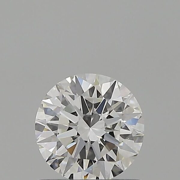 0.72 Carat, Natural White, Round Diamond ~ F Colour, IF Clarity