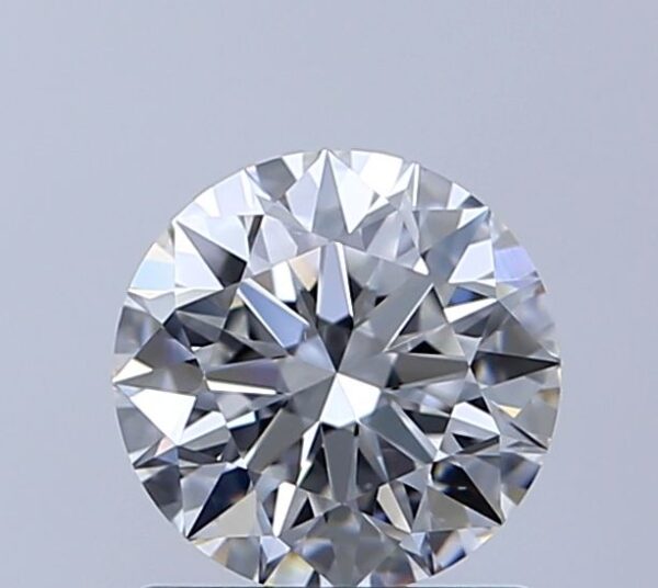 1.04 Carat, Natural White, Round Diamond ~ F Colour, VS2 Clarity