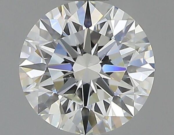 1.31 Carat, Natural White, Round Diamond ~ H Colour, VS2 Clarity