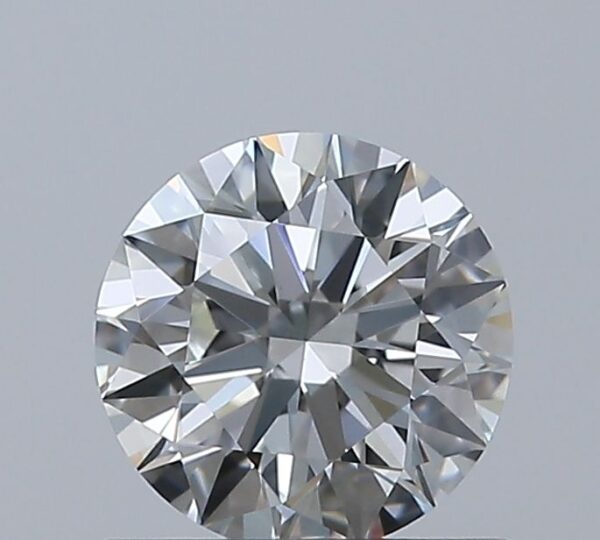 0.6 Carat, Natural White, Round Diamond ~ H Colour, VS1 Clarity