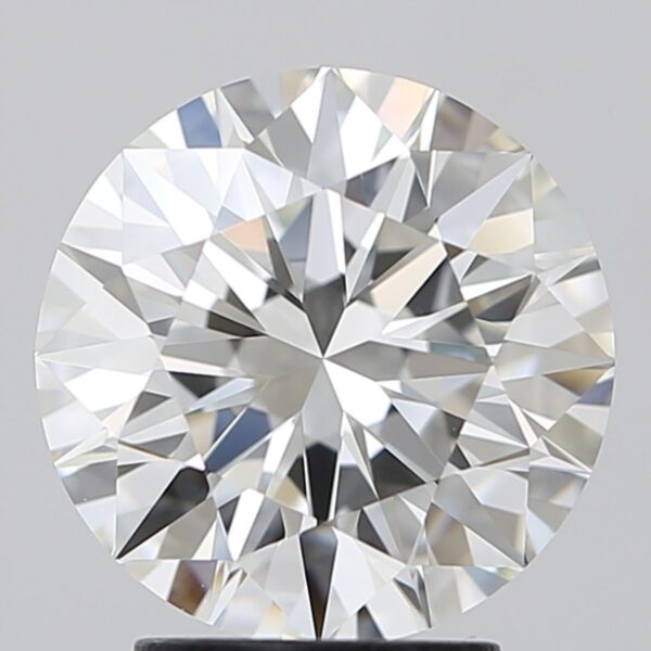 3.2 Carat, Natural White, Round Diamond ~ I Colour, VVS1 Clarity