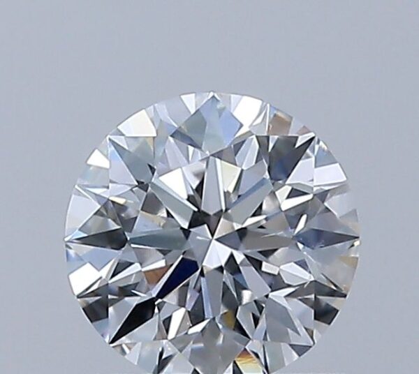 0.6 Carat, Natural White, Round Diamond ~ E Colour, SI1 Clarity