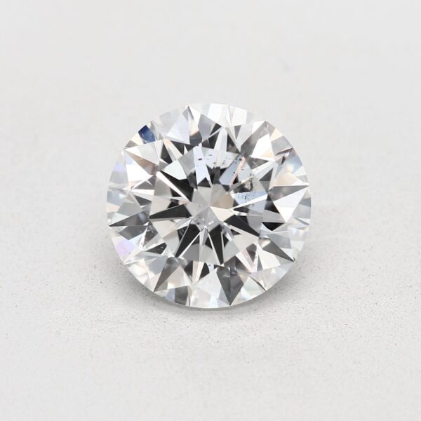 3.1 Carat, Natural White, Round Diamond ~ G Colour, SI1 Clarity