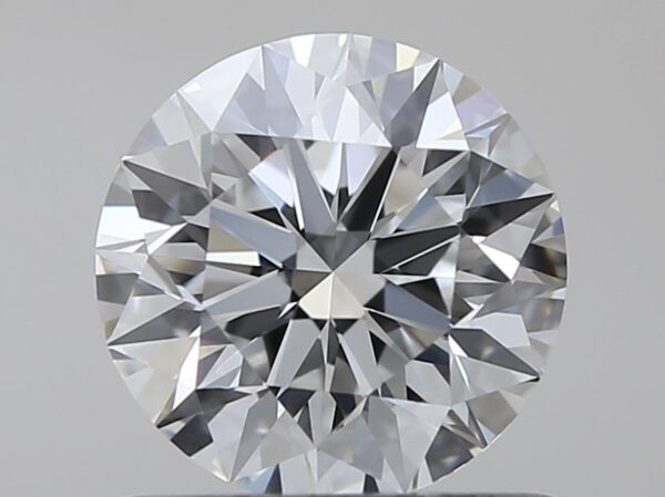 0.7 Carat, Natural White, Round Diamond ~ E Colour, VVS2 Clarity