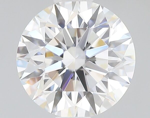 1.03 Carat, Natural White, Round Diamond ~ E Colour, VVS2 Clarity