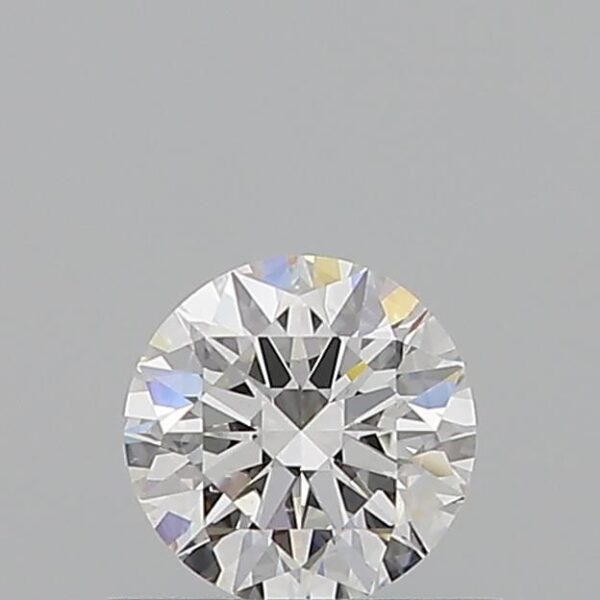 0.53 Carat, Natural White, Round Diamond ~ E Colour, SI1 Clarity