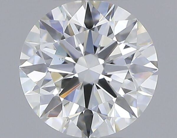 0.55 Carat, Natural White, Round Diamond ~ G Colour, VS1 Clarity