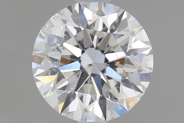 1 Carat, Natural White, Round Diamond ~ F Colour, SI1 Clarity