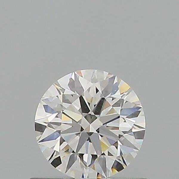 0.65 Carat, Natural White, Round Diamond ~ I Colour, SI1 Clarity